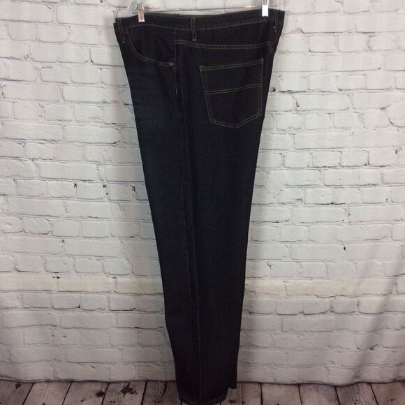 Beverly Hills Polo Club Jeans Men's Size 44 x 32 Dark Wash Denim Pockets Logo - Picture 4 of 12